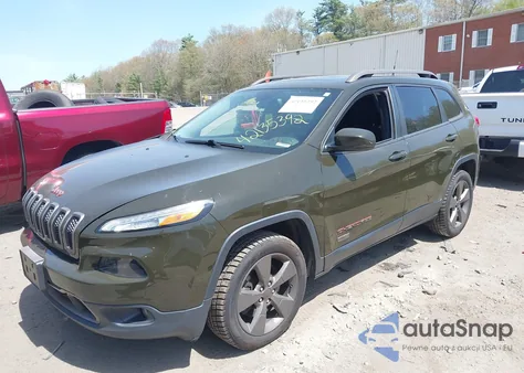 2016 Jeep Cherokee 75Th Anniversary from USA, damaged, VIN 1C4PJLCB1GW307372